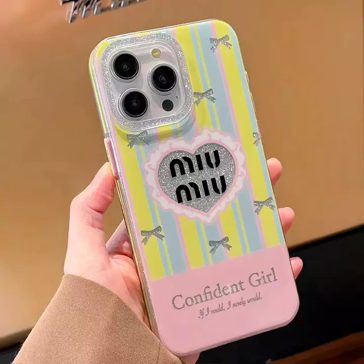  miu miu striped bow iphone case