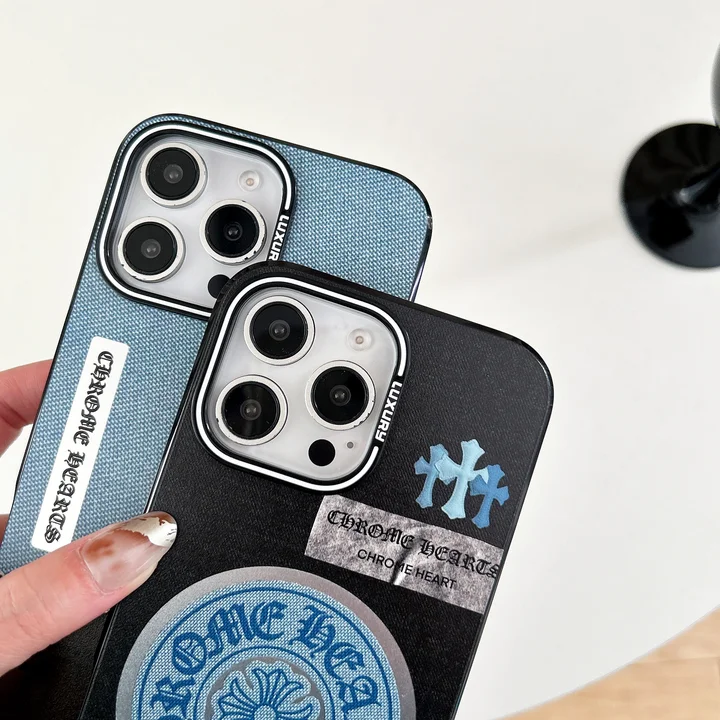  chrome hearts iphone 14/14pro case