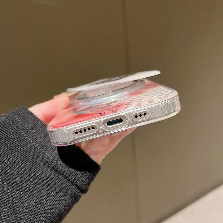  mesh chanel style iphone 14/14pro case