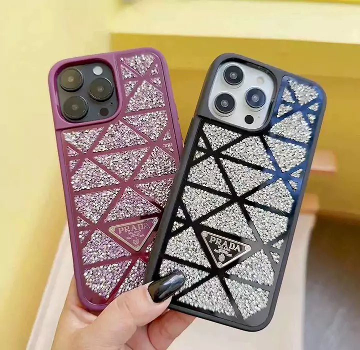Prada full diamond phone case