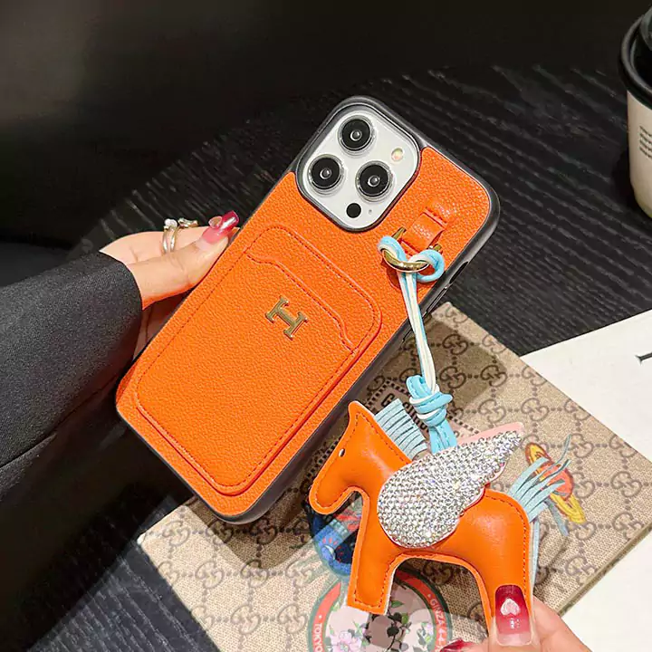 Hermes metal logo case