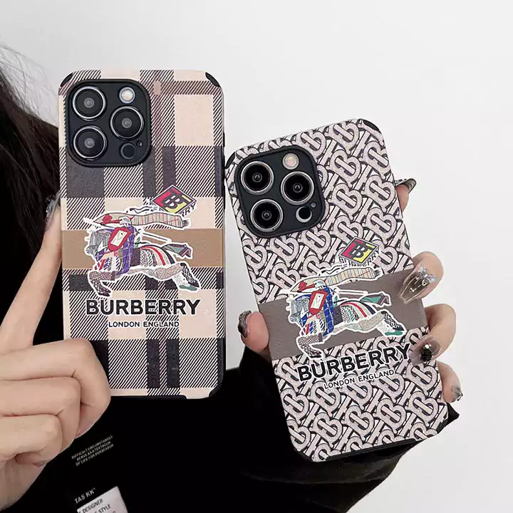 burberry tb equestrian knight iphone 16/16pro case