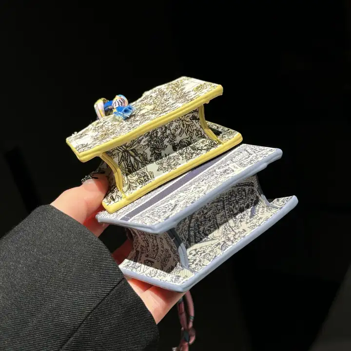 Dior tote bag - style AirPods case