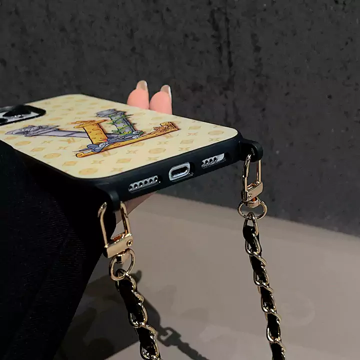 YSL Pink Panther cartoon iPhone case