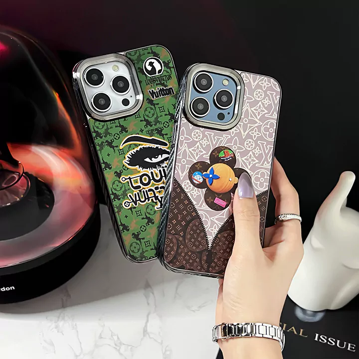 louis vuitton adorable cartoon pattern iphone case