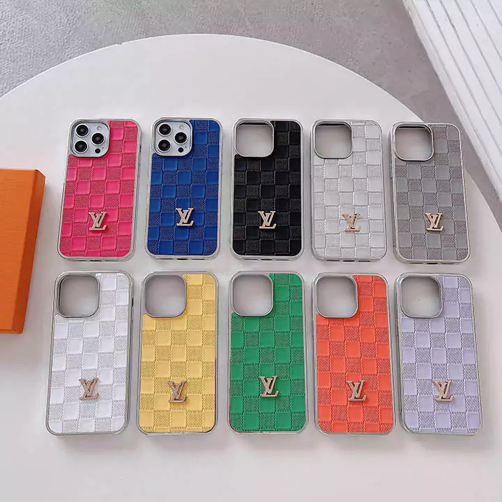 louis vuitton multi - colored checkered iphone case