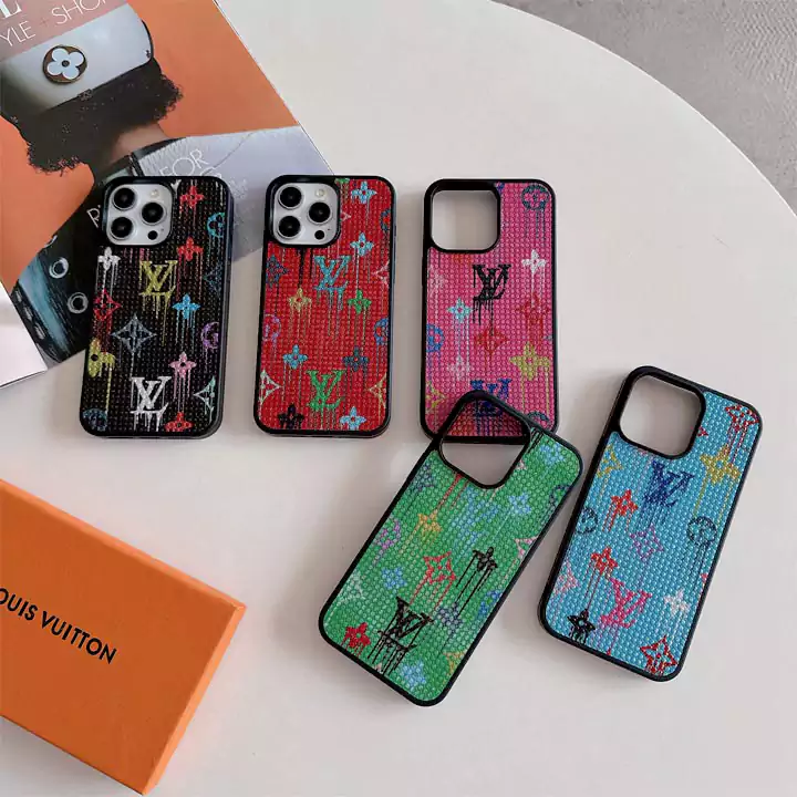 louis vuitton glittery graffiti series iphone case