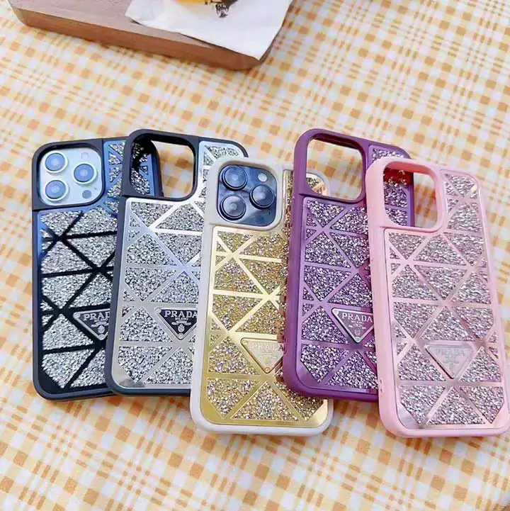 Prada full diamond phone case