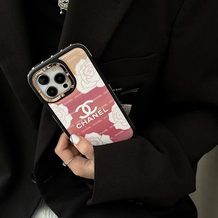  cartier trimmed gradient chanel style iphone 13/13pro case