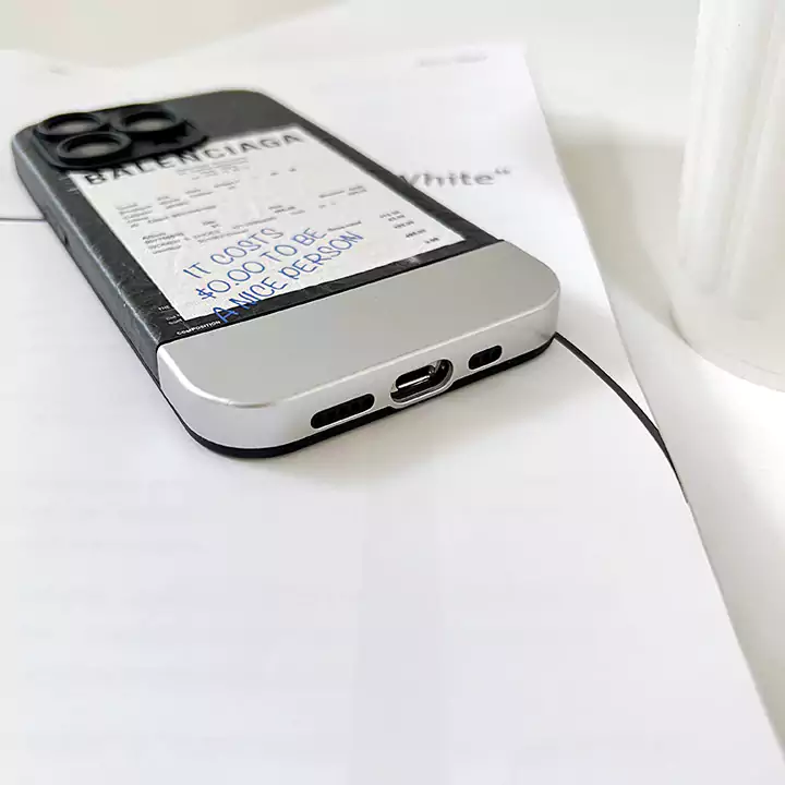 balenciaga label logo iphone 16/16pro/pro max case