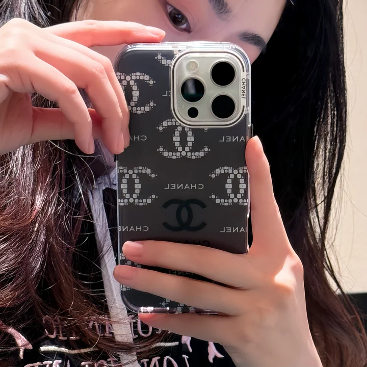  white dior black chanel iphone 16/16pro case