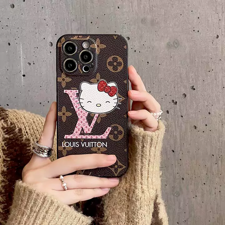 louis vuitton x hellokitty co - branded monogram iphone case