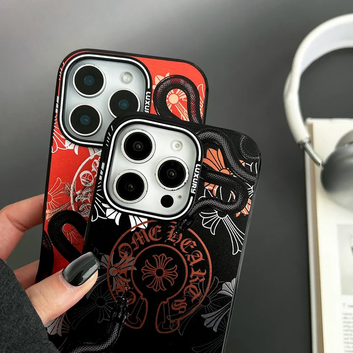  chrome hearts iphone 14/14pro case