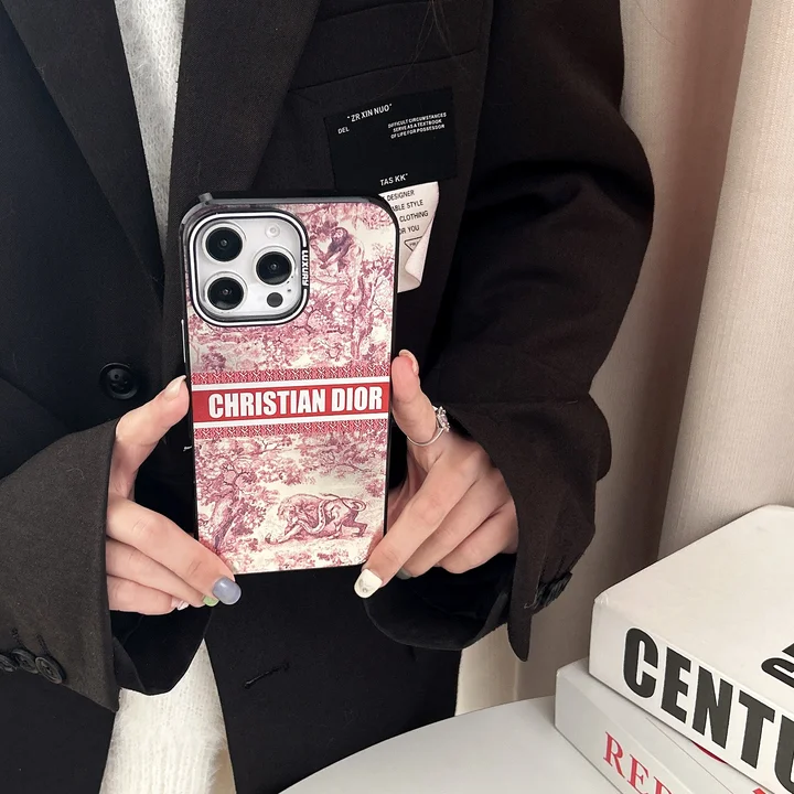  classic dior print iphone 16/16pro case
