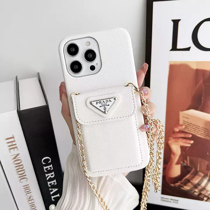 Prada card holder phone case