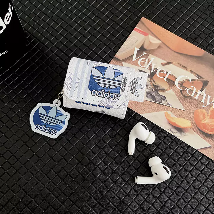 Adidas colorful three - leaf clover AirPods case