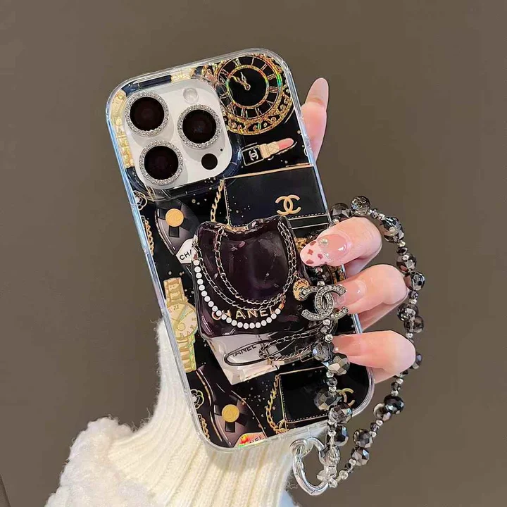 chanel double - layer laser relief series iphone case