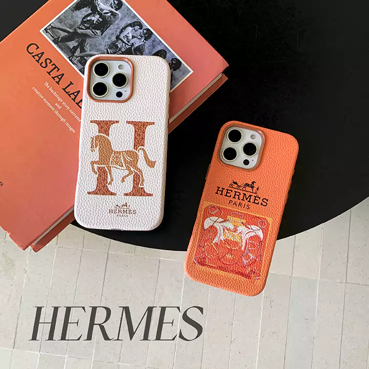 hermès all around litchi grain iphone case