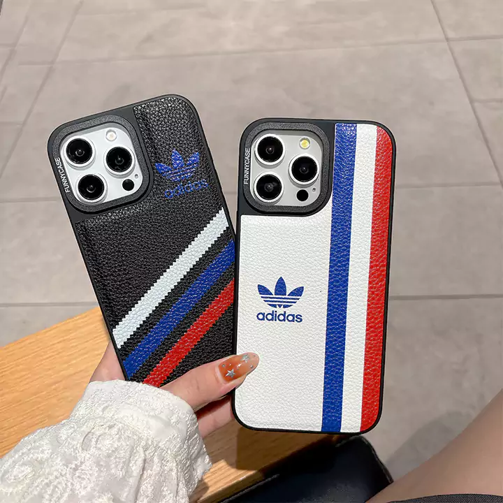 adidas striped leather - texture iphone case