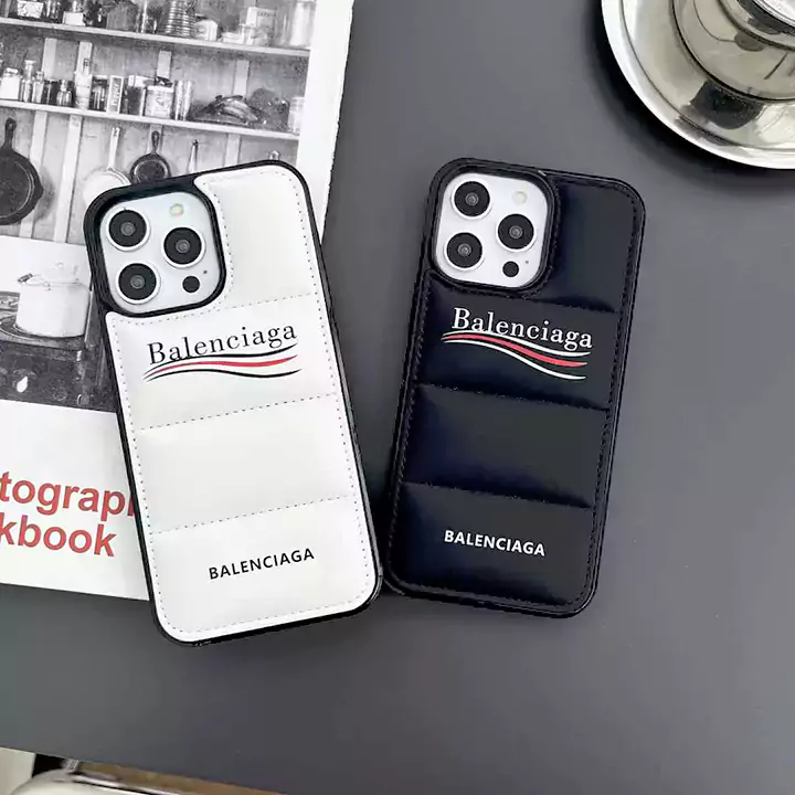 balenciaga black and white iphone case