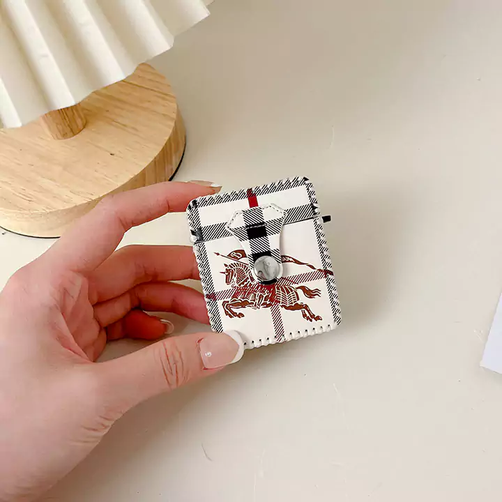Burberry prancing horse pattern AirPods case