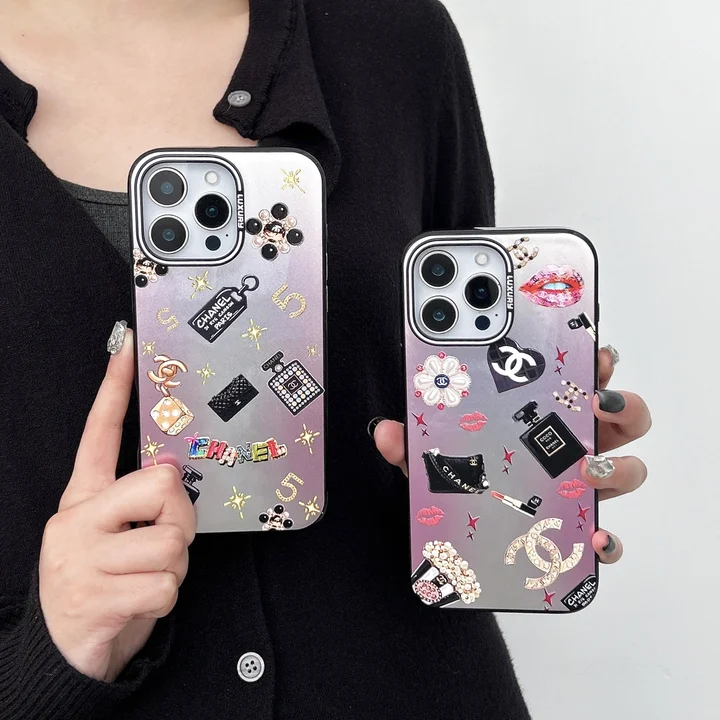 chanel pink iphone case