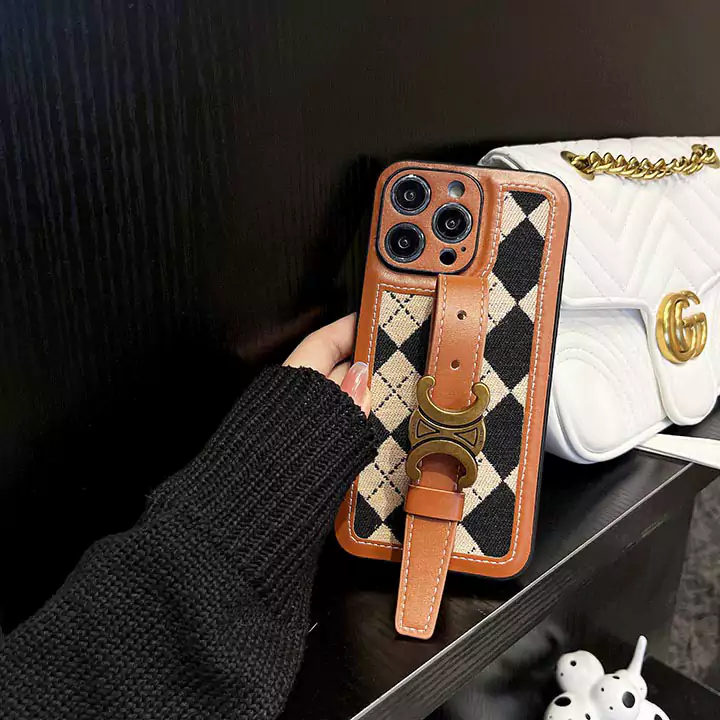 Celine wrist strap iPhone case