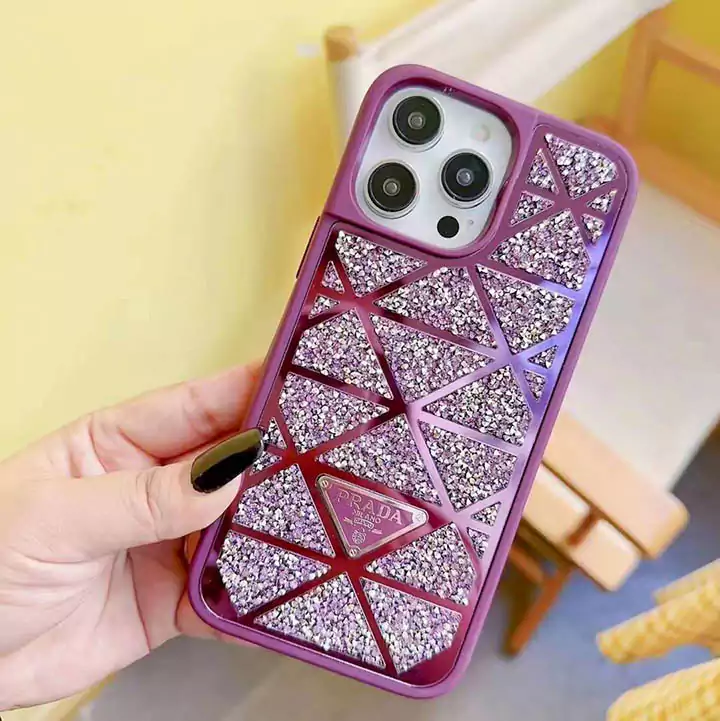 Prada full diamond phone case