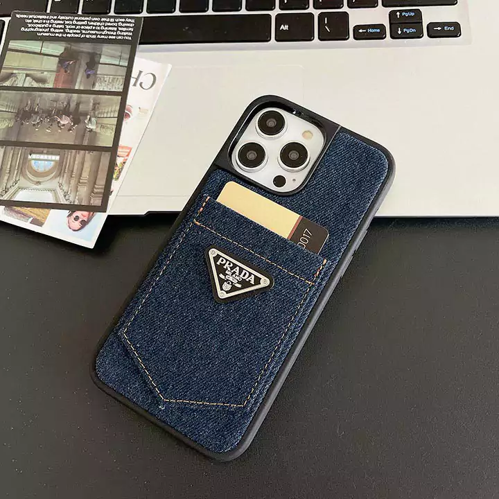 Prada card holder phone case
