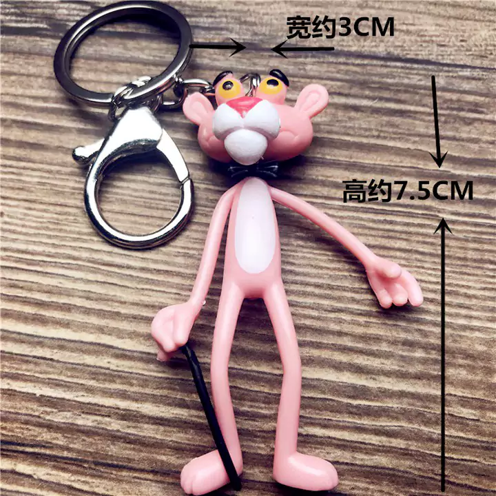 Supreme Pink Panther doll keychain