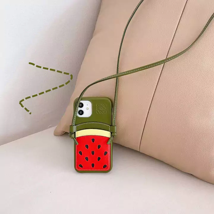 Loewe crossbody strap iPhone case