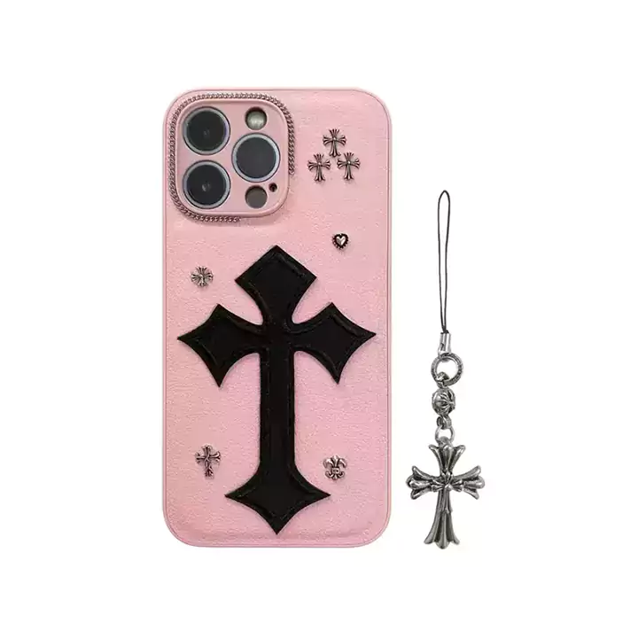  chrome hearts iphone 14/14pro case