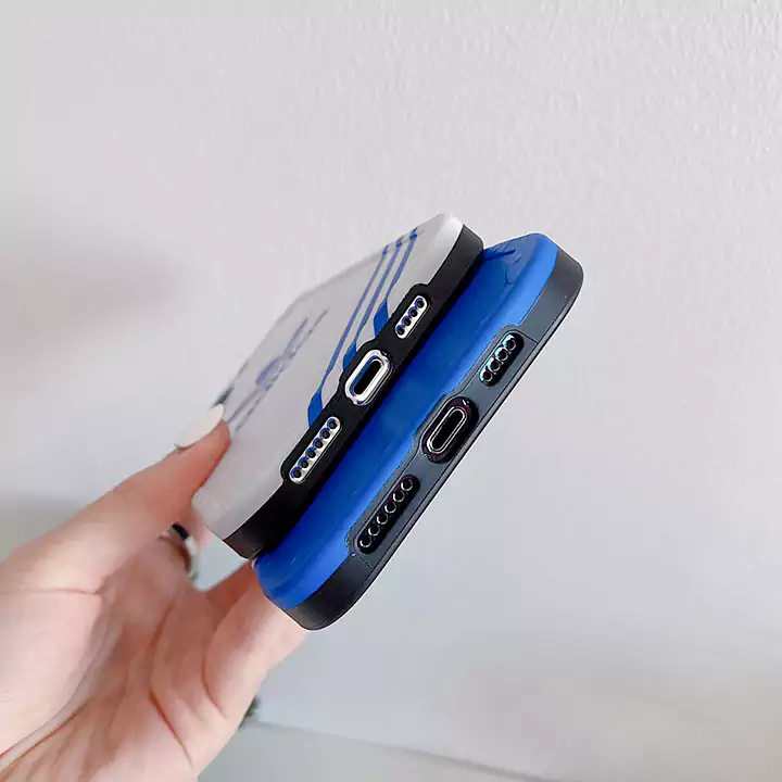 adidas originals blue frame iphone 16/16pro/pro max case