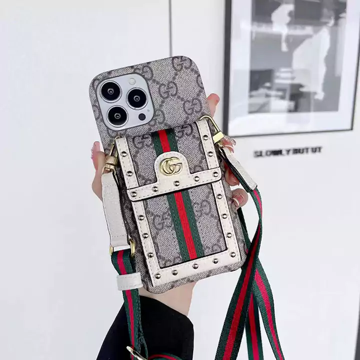 Gucci card holder iphone case