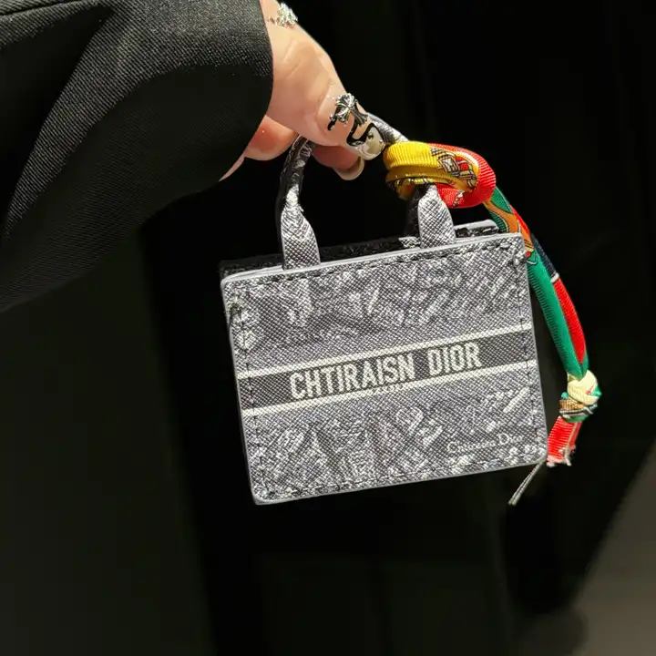 Dior tote bag - style AirPods case