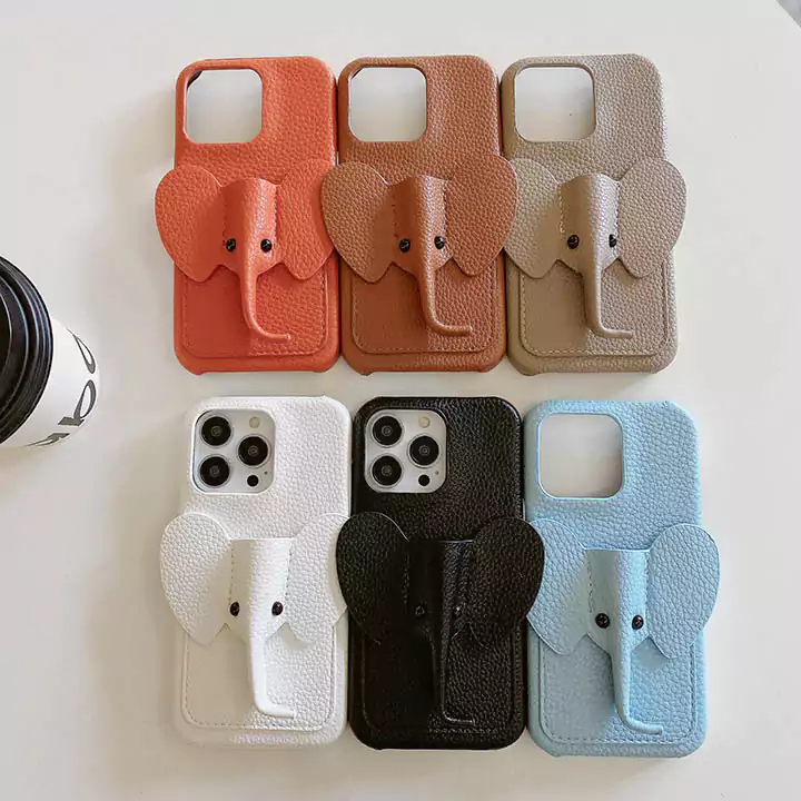 loewe elephant embossed  iphone case