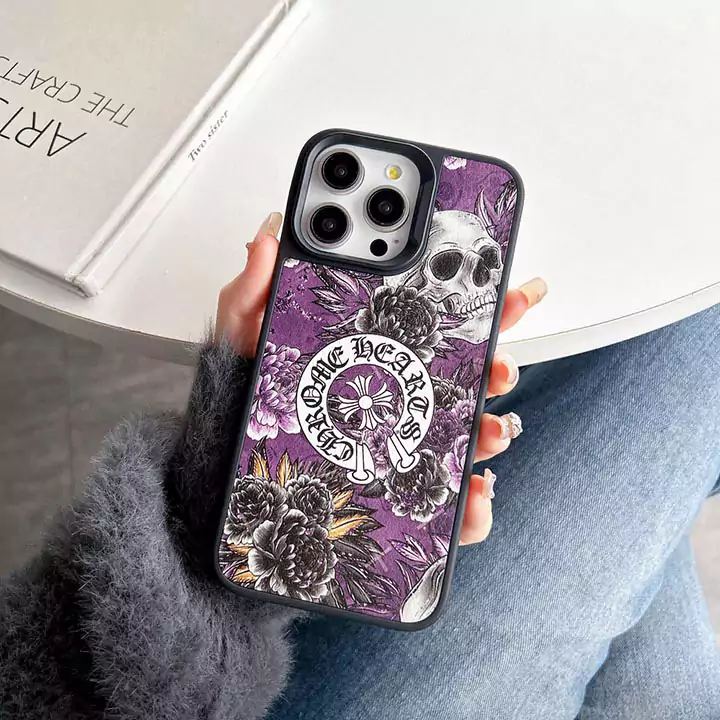  chrome hearts iphone 15/15pro case