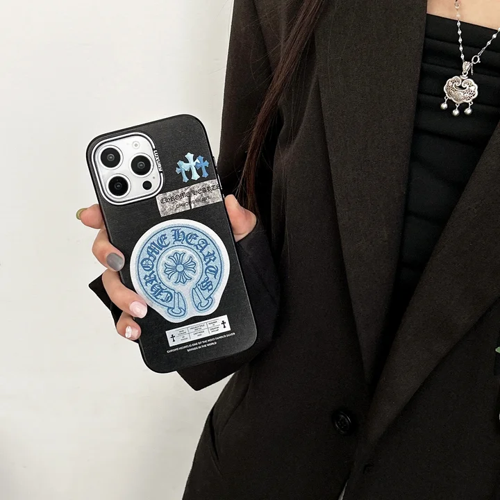  chrome hearts iphone 15/15pro case
