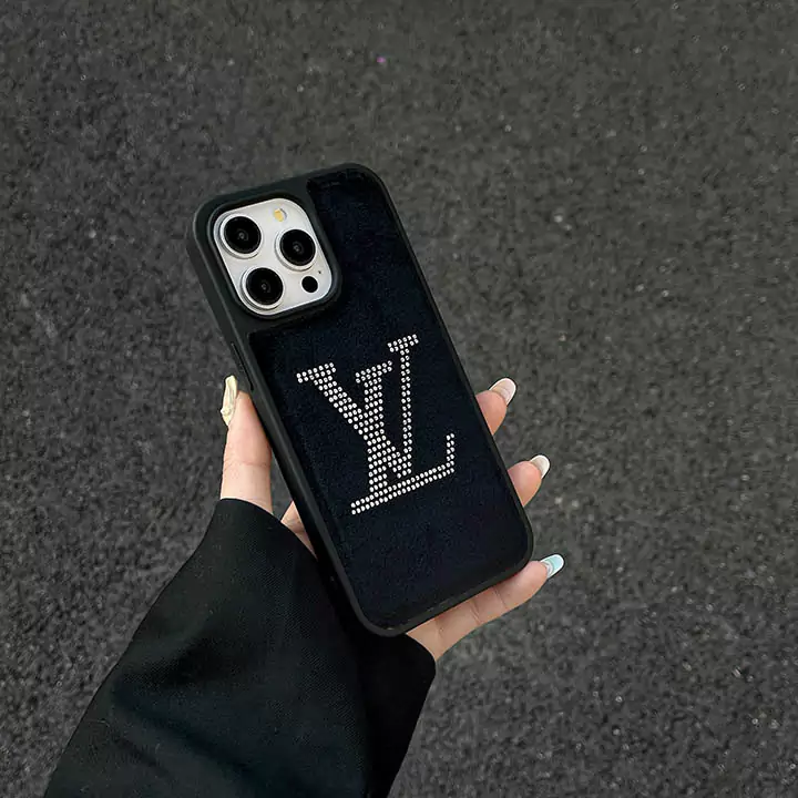 luxury - brand gold velvet iphone case
