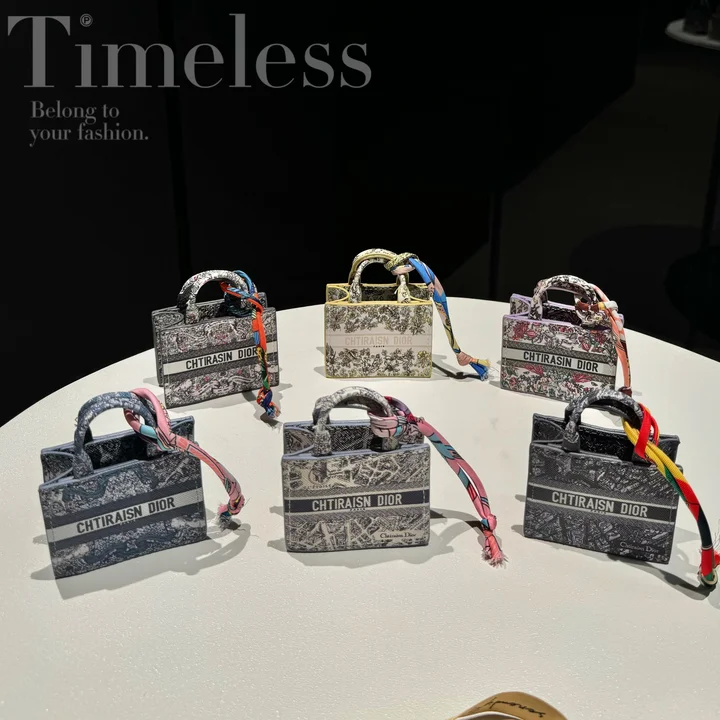 Dior tote bag - style AirPods case