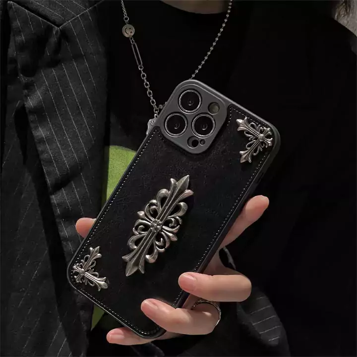  chrome hearts iphone 14/14pro case