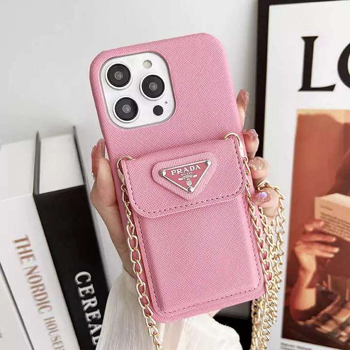 Prada card holder phone case