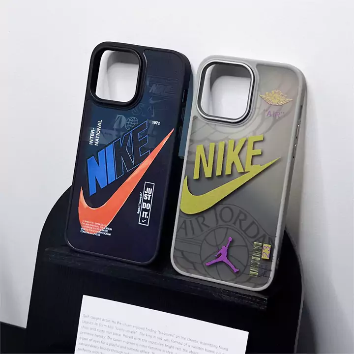 nike semi - transparent white iphone case