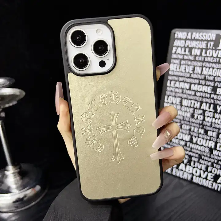  chrome hearts iphone 14/14pro case