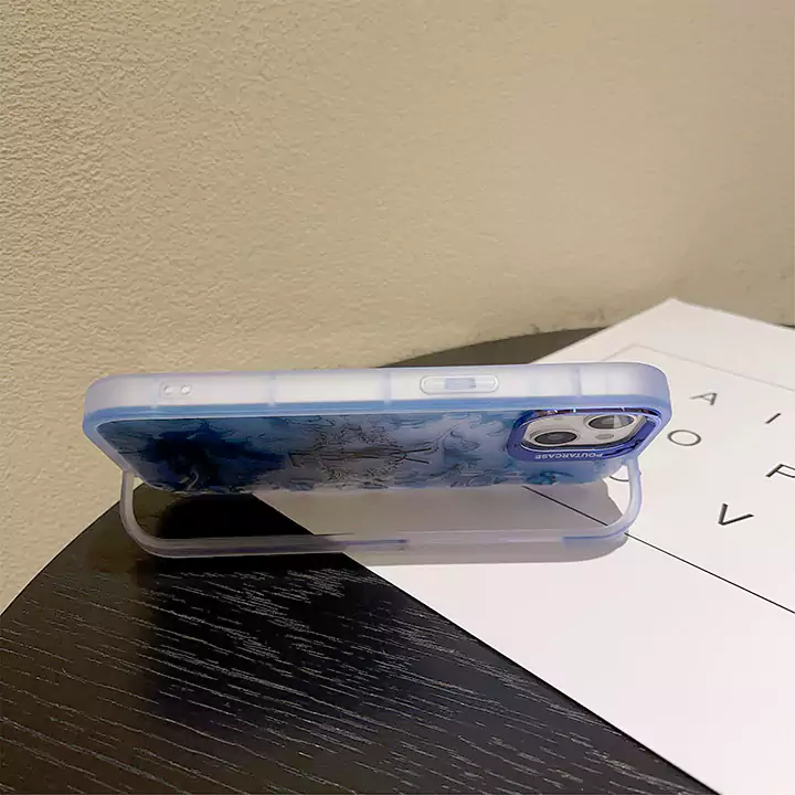 ysl semi-transparent floral iphone 16/16pro/pro max case