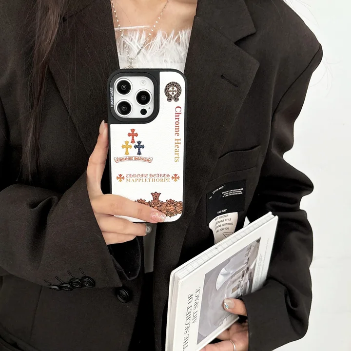  chrome hearts iphone 16/16pro case