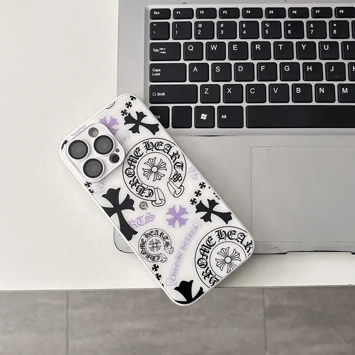  chrome hearts iphone 14/14pro case