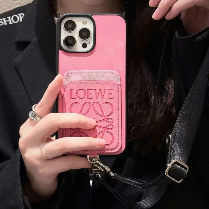  loewe card holder crossbody iphone 15/15pro case