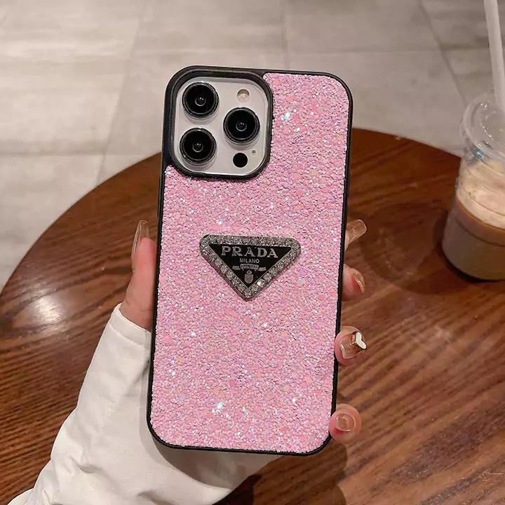 Prada glitter phone case