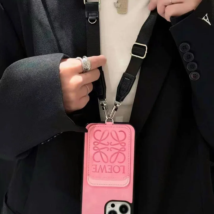  loewe card holder crossbody iphone 14/14pro case